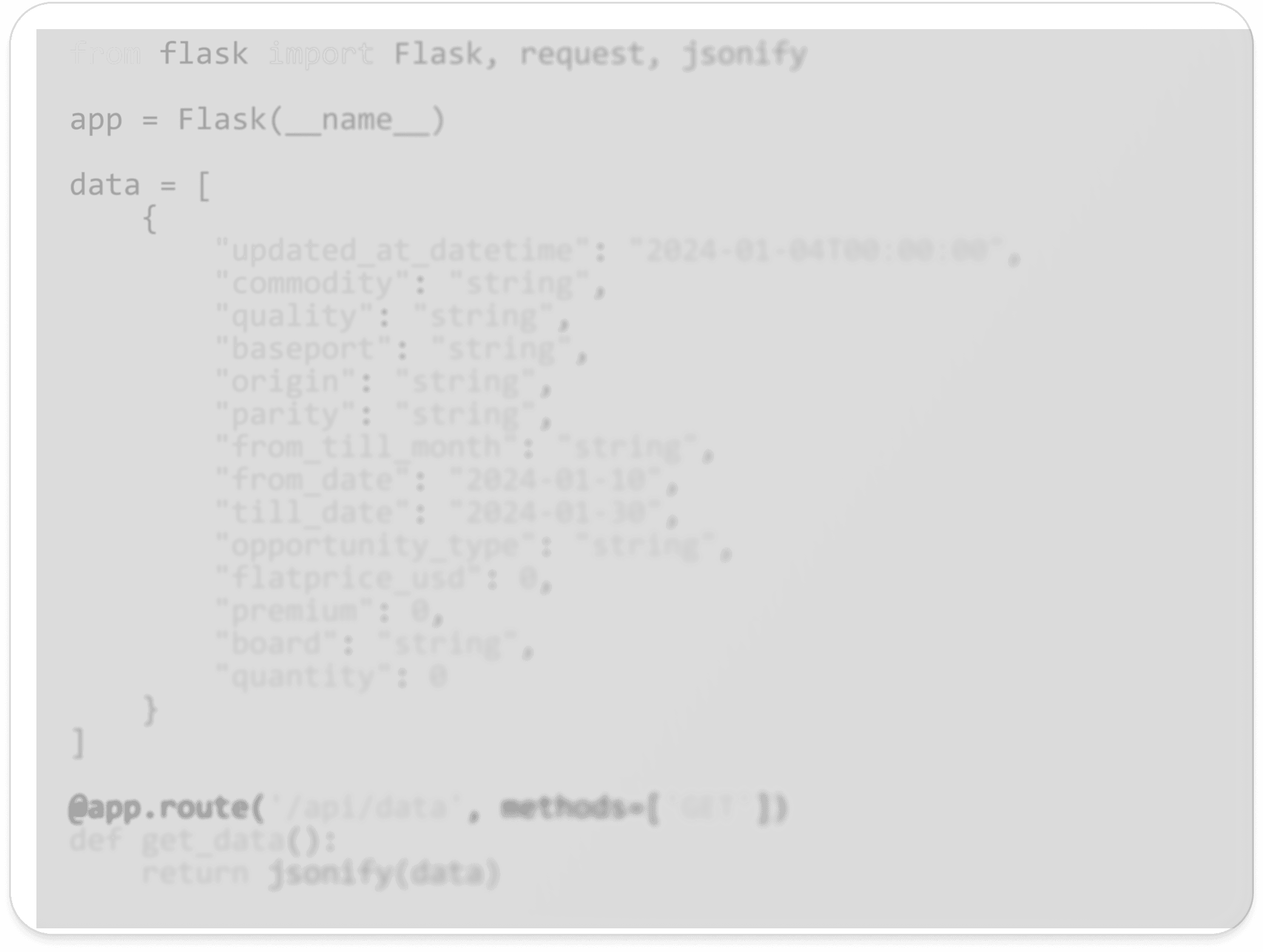 Screenshot of the CM Navigator market reports accessible via API for integrating strategic grain market intelligence directly into internal tools and analytical models