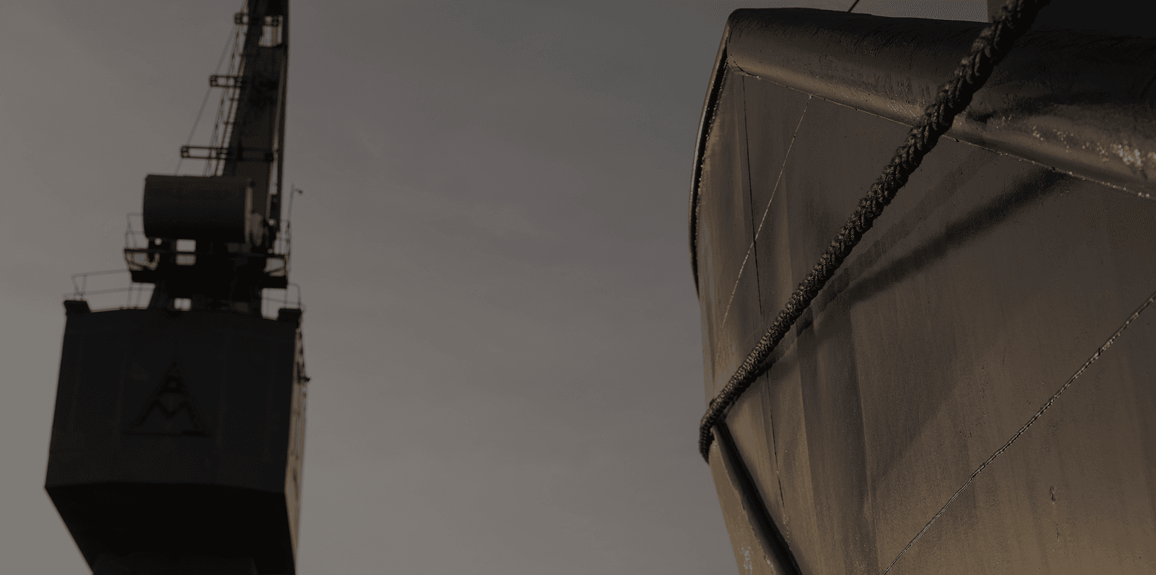 A view of a bulk cargo vessel at sea representing dry bulk shipping freight rates used in the CM Navigator online freight calculator for grain and commodity traders