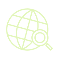 Icon representing the ability to spot agricultural commodity trading opportunities faster by seeing live bids and offers from buyers and sellers across major grain market regions