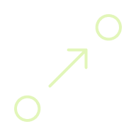 Icon representing smarter route and origin planning by comparing agricultural commodity origins to identify the most cost-efficient supply for each destination
